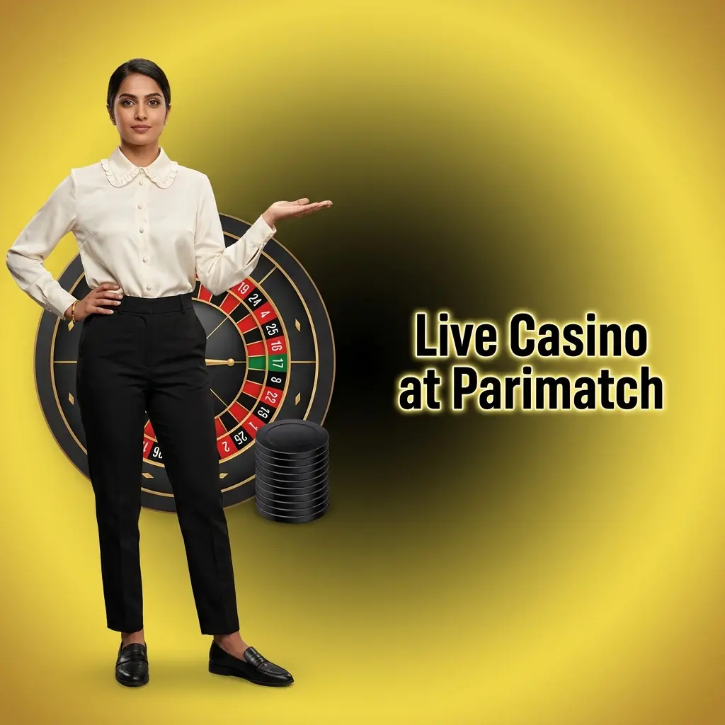 Live Casino at Parimatch with professional dealers streaming Live Roulette, Blackjack, Baccarat, Teen Patti & Andar Bahar