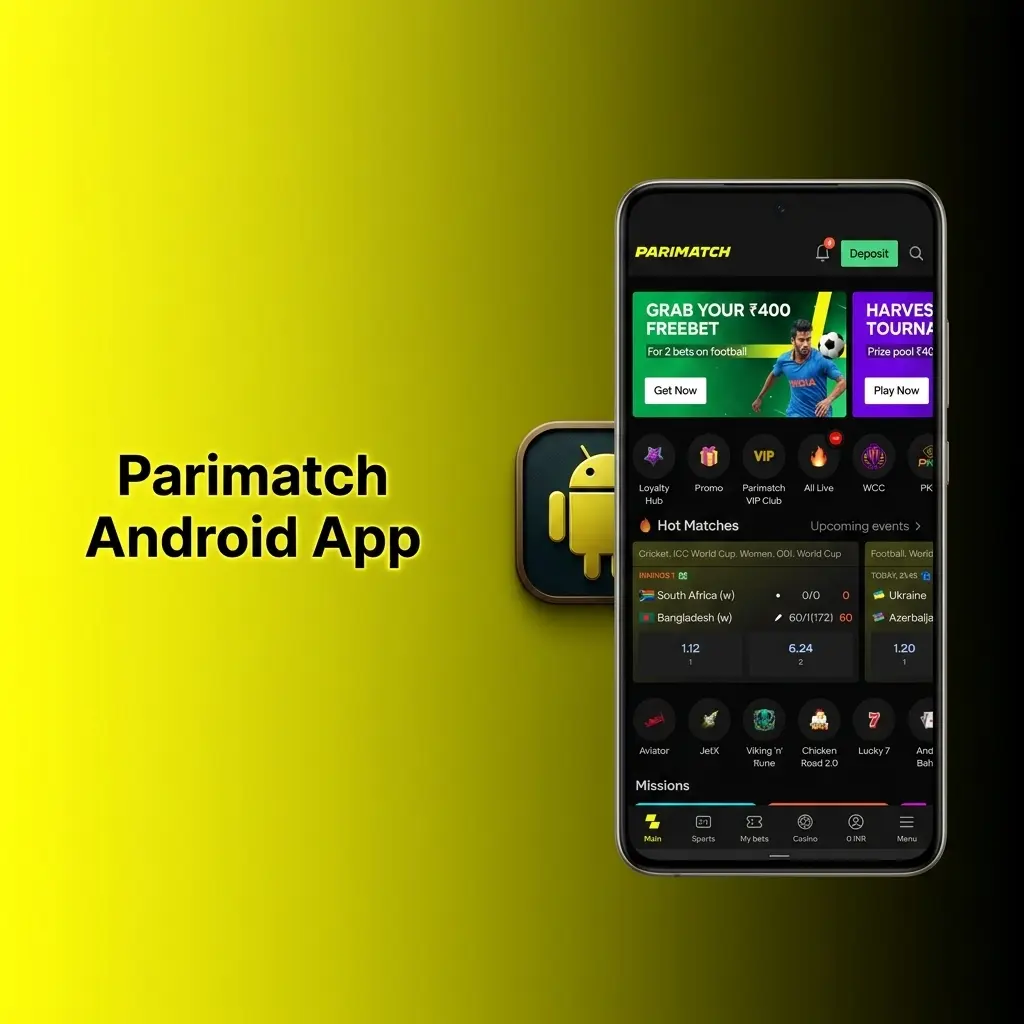 Parimatch Android APK download steps for Indian users on smartphones running Android 5.0 or higher