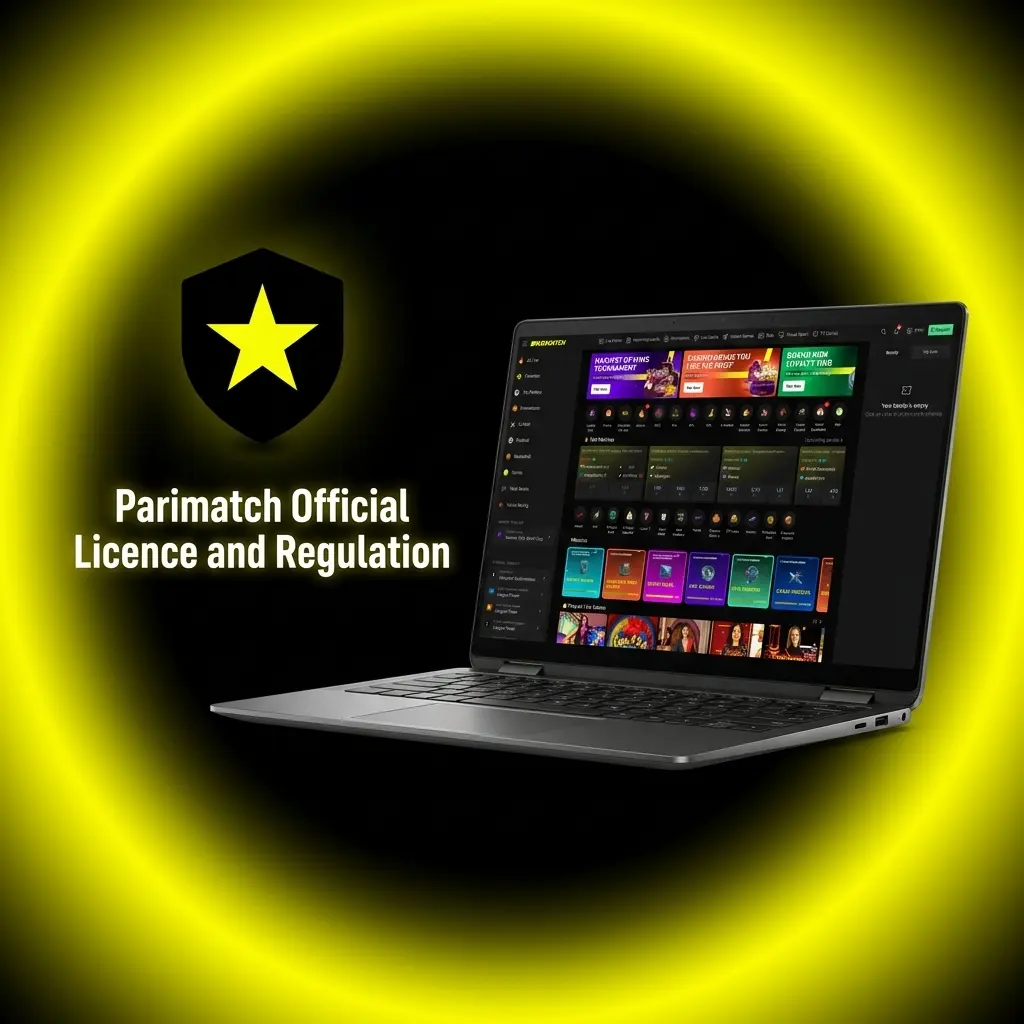 Parimatch Curaçao eGaming licence No. 8048/JAZ ensuring fair play, SSL security and responsible gaming for Indian players